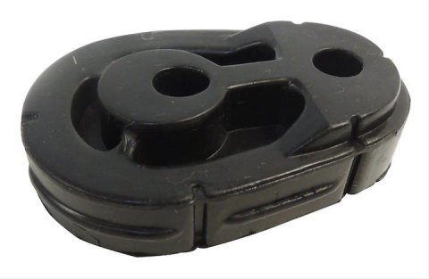 Crown Automotive Exhaust Insulators 52059929AA Hanger, Insulator Style, Rubber, Black, Jeep, Each