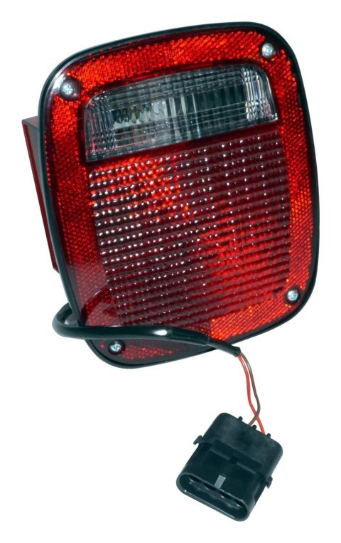 Crown Automotive Taillight Assemblies for 1991-1997 WRANGLER - 56016721 Assembly, OEM Style Replacement, Incandescent, Driver Side, Jeep, Each