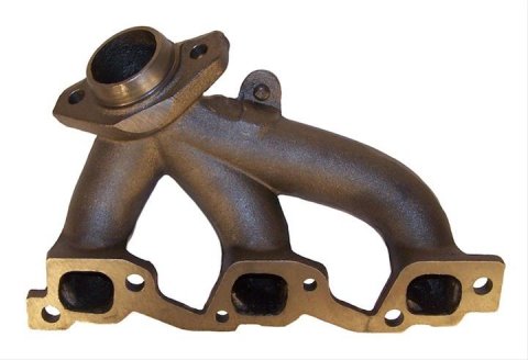 Crown Automotive Exhaust Manifolds for 2007-2010 WRANGLER - 4666026AB Manifold, Passenger Side, Steel, Natural, Jeep, 3.8L, Each