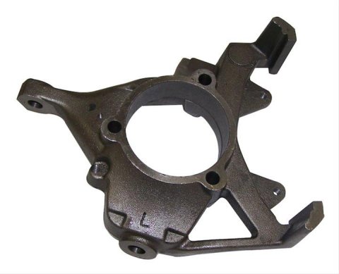 Crown Automotive Steering Knuckles 52067577 Knuckle, Driver Side Front, Cast Iron, Natural, Jeep, Dana 30, Each