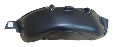 Crown Automotive Fender Liners 55157126AH Liner, Passenger Side, Rear Inner, Plastic, Black, Jeep, Each