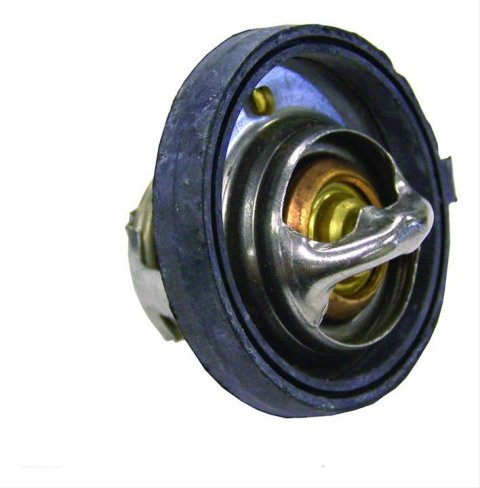 Crown Automotive Thermostats 53010552AA Thermostat, 195 degrees, Standard-flow, Copper/Stainless Steel, Jeep, 2.4L, Each