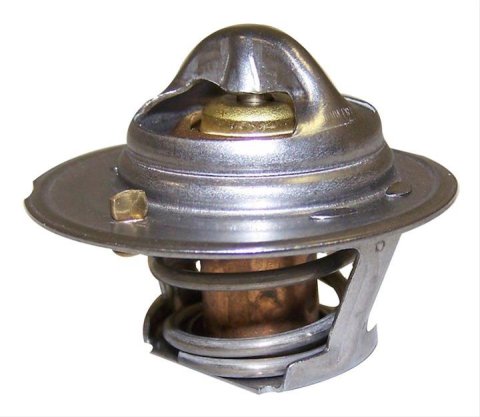 Crown Automotive Thermostats 4573560AB Thermostat, 195 degrees, Standard-flow, Copper/Stainless Steel, Chrysler, Dodge, Jeep, Plymouth, Each