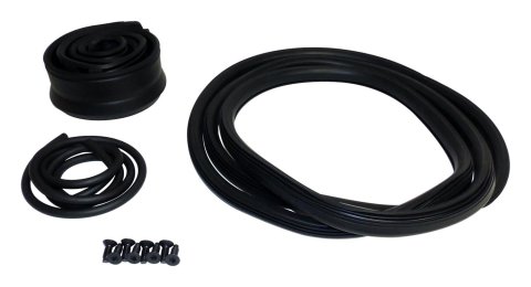 Crown Automotive Windshield Frames for 1976-1983 CJ5, 1976-1986 CJ7, 1981-1985 SCRAMBLER - 5453950MK Weatherstrip Seal Kits, Master Kit, Frame, Jeep, Kit
