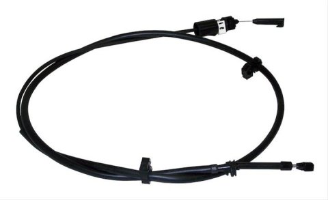 Crown Automotive Automatic Transmission Kickdown Cables for 1994-1998 GRAND CHEROKEE, 1997-2002 WRANGLER - 52104352AA Cable, Pull Style, Black Plastic Jacket, Jeep, Each