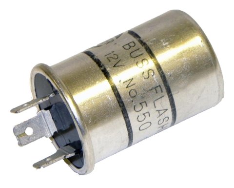 12.80 amps Crown Automotive Flasher Units 56000903 Unit, 12 V, amps, 3 Terminals, Jeep, Each