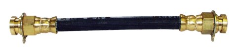 Crown Automotive Brake Hoses J0800953 Hose, Assembled, Rubber, 6.00 in. Length, Jeep, Willys, Each