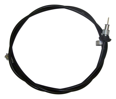 Crown Automotive Speedometer Cables J5752282 Cable, Female Threads, Black Plastic Jacket, 81.75 in. Cable Length, Jeep, Each