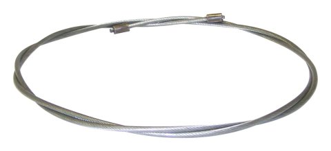 Crown Automotive Parking Brake Cables J5356187 Cable, Intermediate, Black Plastic Jacket, Jeep, Each