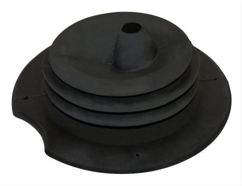Crown Automotive Shifter Boots 52078970AC Boot, Replacement, Lower Boot Location, Round Base, Rubber, Black, Floor, Manual, Jeep, Each