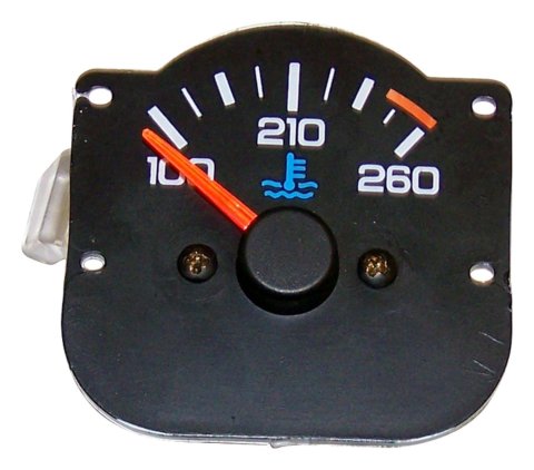 Crown Automotive Restoration Gauges for 1992-1995 WRANGLER - 56004881 Gauge, Restoration, Water Temperature, Black Face, Fahrenheit, Jeep, Each