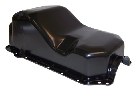 Crown Automotive Oil Pans J3236322 Pan, Steel, Black, Jeep, 304, 360, 401, Each