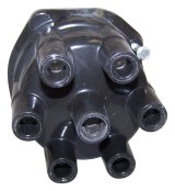 Crown Automotive Distributor Caps J4488091 Cap, Female/Socket, Screw Down, Thermoplastic, Black, Jeep, 3.8L, 4.2L, Each thumbnail 1