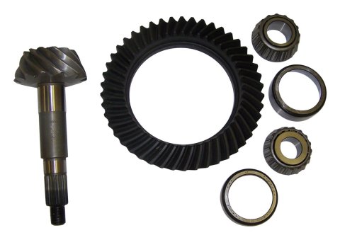 Crown Automotive Ring and Pinion Gear Installation Kit Combos J8129217 Dana 44 3.54 Gears Gears, 3.54:1 Ratio, 26-spline, Standard Rotation, Bearing, 44, Jeep,