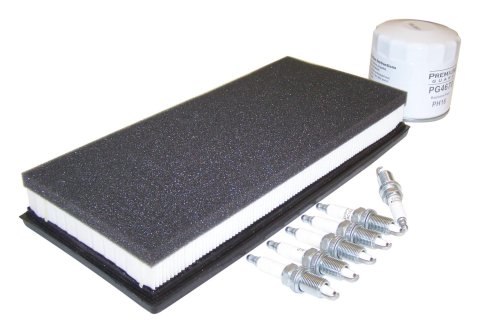 Crown Automotive Vehicle Maintenance Tune-Up Kits TK-49 Spark Plugs, Tune-Up, Air Filter, Oil Filter, Jeep, 4.0L, Kit