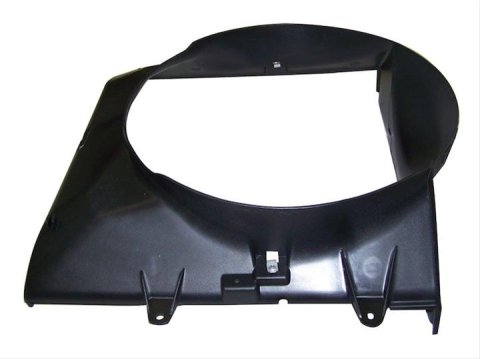 Crown Automotive Fan Shrouds for 1999-2004 GRAND CHEROKEE - 52079489AB Shroud, Single, Bolt-on, Plastic, Black, Jeep, Each