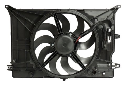 Crown Automotive Engine Cooling Fan Modules 68248150AA Module 15-17 BU Renegade w/1.4L,1.6L, 2.0L Diesel Engines w/ A/C; 2016-2017 FB Fiat 500X w/ 1.4L Engine;