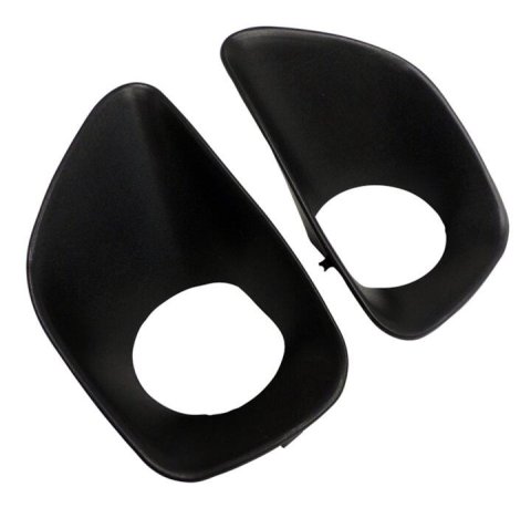 Crown Automotive - Fog Light Inserts for 2011-2013 GRAND CHEROKEE 68078284K Bezel Set Jeep WK Grand Cherokee