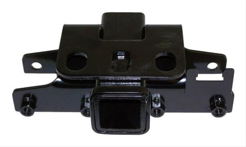 Crown Automotive Class 2 Receiver Hitch 52060290AE Trailer Hitch, Steel, Black Painted, 2.0 in. Diameter, Jeep Wranger, Each