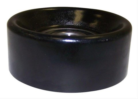 Crown Automotive Idler Pulleys 53010230 Pulley, Serpentine, Steel, Black, Chrysler, Dodge, Jeep, Each