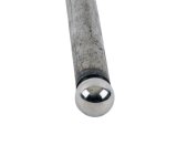 Crown Automotive Pushrods J3210203 Pushrod, One-piece, Steel, Ball Tips, 5/16 in. Tube Diameter, 9.656 in. Overall Length, Each thumbnail 2