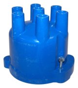 Crown Automotive Distributor Caps J3230457 Cap, Female/Socket, Screw Down, Thermoplastic, Blue, Jeep, 4.2L, Each thumbnail 1