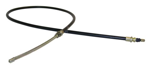 Crown Automotive Parking Brake Cables J5362132 Cable, Rear, Black Plastic Jacket, 61.00 in. Cable Length, Jeep, Each