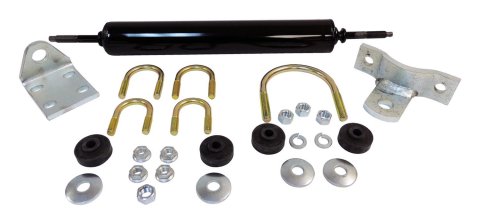 Crown Automotive Steering Stabilizers J84500 Stabilizer, Single, Black, Jeep, Kit