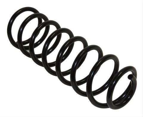 Crown Automotive Coil Springs for 1997-2006 WRANGLER - 52088129 Spring, Black, Front, Jeep, Each