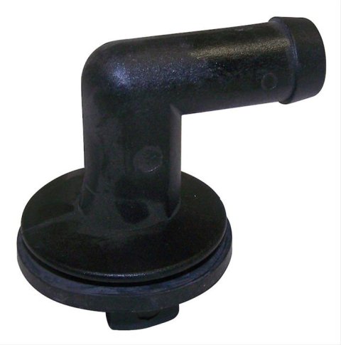 Crown Automotive PCV Vent Tubes and Elbows for 1991-1993 CHEROKEE, WRANGLER, 1991-1992 COMANCHE - 53030591 Hose, PCV, Plastic, Black, Jeep, Each