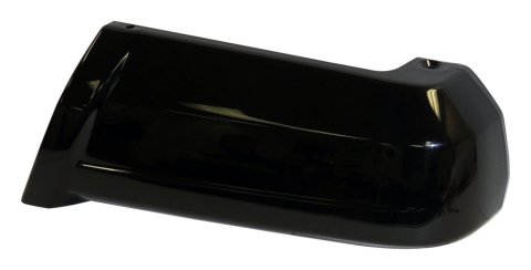Crown Automotive Bumper End Caps for 1997-2001 CHEROKEE - 5DY08DX8 Cap, Replacement Part, Gloss Black, Right Rear, Jeep, Each