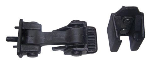 Crown Automotive Hood Latches 55176636K Catch, Plastic, Black, Upper and Lower, Jeep, Each