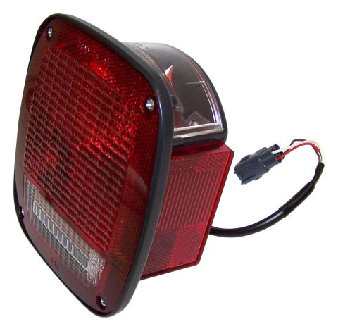 Crown Automotive Taillight Assemblies 56018649AC Assembly, OEM Style Replacement, Incandescent, Driver Side, Jeep, Each
