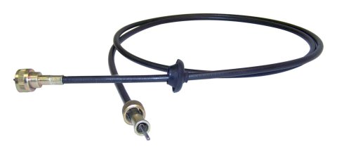 Crown Automotive Speedometer Cables for 1976-1983 CJ5, 1976-1986 CJ7, 1981-1985 SCRAMBLER - J5351776 Cable, Female Threads, Black Plastic Jacket, 80.00 in. Cable Length, Jeep, Each