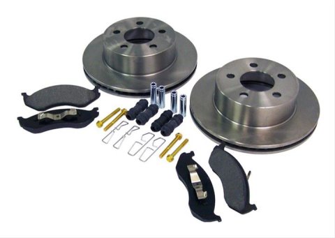 Crown Automotive Disc Brake Service Kits for 1999-2001 CHEROKEE, 1999-2006 WRANGLER - 5016434K Kit (Front),