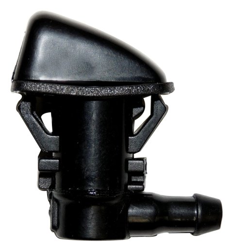 Crown Automotive Windshield Washer Nozzles for 2005-2010 GRAND CHEROKEE - 55079049AA Nozzle, Stock, Black, Jeep, Each