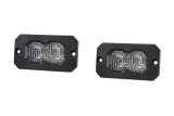 Diode Dynamics Light Bars, Pods and Fog Lights DD8128P C2 2.0 Max White Flood Flush RBL (pair). Includes Deutsch-Style Wire Pigtails, Brackets Hardware. thumbnail 1