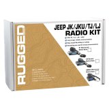 Rugged Radios Two Way JK2-G4 Jeep Wrangler TJ, LJ, JK, JKU and Rubicon Two-Way GMRS Mobile Radio Kit thumbnail 1