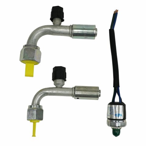 Vintage Air Trinary Switch Kits 110071 Conditioning Ports, Male A/C Switch, 90 Degree #8 and 90 Degree #10 Compressor Ports, Kit thumbnail 2