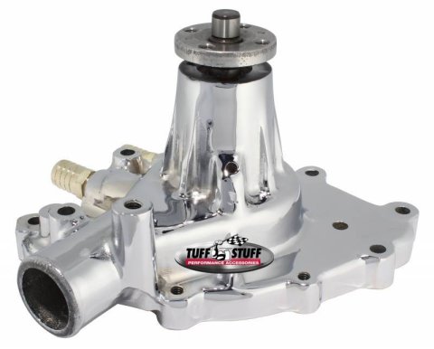 Tuff Stuff Performance Supercool Water Pumps 1432AA Pump, Mechanical, High-Volume, Aluminum, Chrome, Ford, 289, 302, 351W, Each thumbnail 2