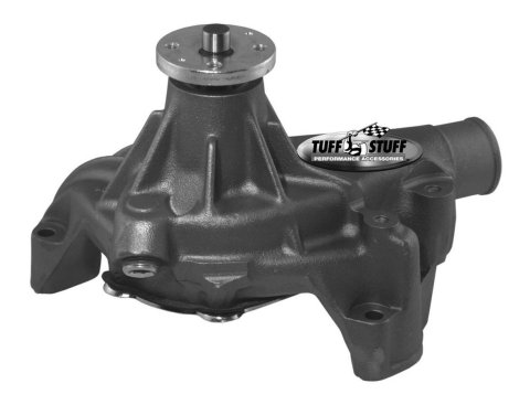 Tuff Stuff Performance Supercool Water Pumps 1675N Pump, Mechanical, High-Volume, Counterclockwise, Iron, Natural, Long Pump, Chevy, GMC, Small Block, V6, Each thumbnail 1