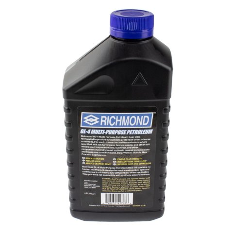 80W90 Richmond Gear GL-4 Oil RICHGL4 Lube, Oil, Manual Transmission, 80w90, 1 qt., Each thumbnail 2