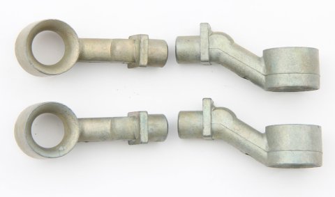 AED Drop-Leg Carburetor Boosters 60721 Boosters, 0.140 in., Holley, 4150, Set of 4 thumbnail 2