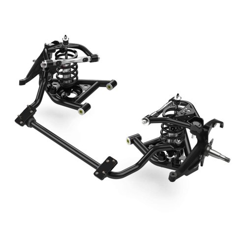 Detroit Speed Front Kit 2 Suspension Kits for 1982-2004 S10, 1982-1990 S15, 1991-2004 SONOMA - 031388DS Package, 2, 4.50 in. Drop, 18-Position Coilovers, 575 lb/in Springs, Sway Bar, Spindles, Upper/Lower Control Arms, Chevy GMC,