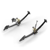 Detroit Speed Rear 3 Kits for 1982-2003 S10, 1982-1990 S15, 1991-2003 SONOMA - 041655DS Suspension Package, 5 in. Drop, Double Adjustable, Monotube, Leaf Spring, Lowering Block, Delrin® Bushing, Chevrolet, GMC, Kit thumbnail 1