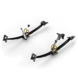 Detroit Speed Rear 3 Kits for 1982-2003 S10, 1982-1990 S15, 1991-2003 SONOMA - 041655DS Suspension Package, 5 in. Drop, Double Adjustable, Monotube, Leaf Spring, Lowering Block, Delrin® Bushing, Chevrolet, GMC, Kit thumbnail 2