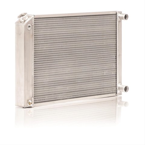 Be Cool Bone Yard LS Swap Radiators 35201 Radiator, Yard, Universal, Aluminum, Natural, 22.000 in. Wide, 19.500 in. High, Each thumbnail 1
