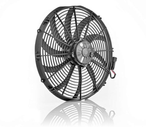 16 Inch 3,000 CFM Be Cool Qualifier Fan 75068 Electric Fan, Qualifier, Single, in. Diameter, Puller, 3,150 cfm, Plastic, Black, Each thumbnail 3