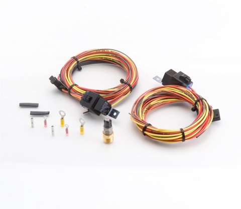 Be Cool Dual Electric Fan Wiring Kits 75117 Control, Thermostatic, 195 Degrees On/175 Degrees Off, Kit thumbnail 1