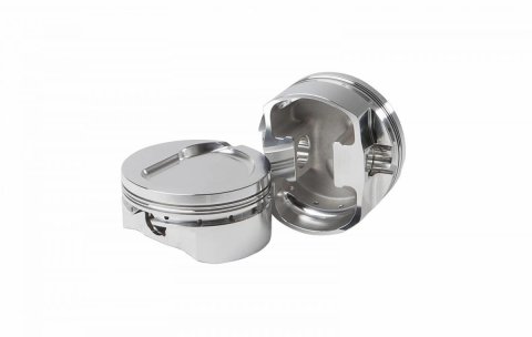 Diamond Pistons Big Block 24/26 Degree Street/Strip Dish Series 12451-8 Domestic - 1200HP Rated - 2618 Material - Includes Pins and Rings thumbnail 2